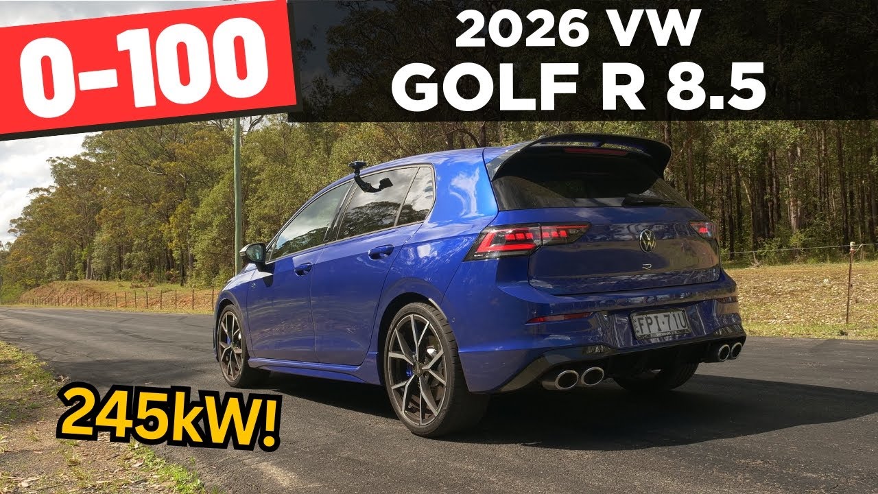 2026 Volkswagen Golf R review: 0-100 & POV test drive