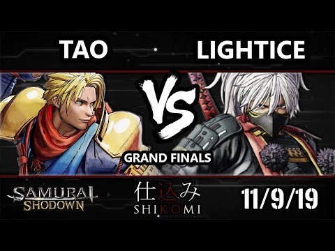 Shikomi SamSho - Tao (Galford) Vs. Lightice (Yashamari) Samurai Shodown Grand Finals