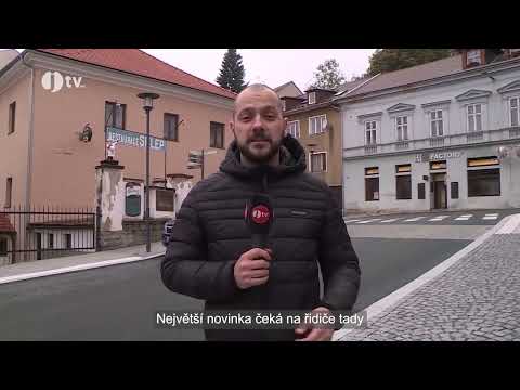 Dokončení rekonstrukce ulic 1. máje a Pivovarská (JTV 15. 10. 2024)
