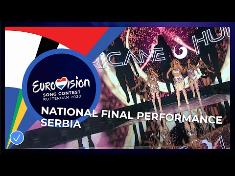 Hurricane - Hasta La Vista - Serbia 🇷🇸 - National Final Performance - Eurovision 2020