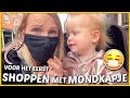 SHOPPEN MET MONDKAPJE ViNDT LUXY ENG! ? | Bellinga Vlog #1881