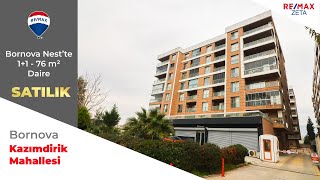 Bornova Nest'te 1+1 Satılık Daire