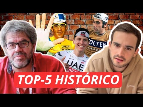 ¿Cuales son los 5 MEJORES CICLISTAS de la HISTORIA?