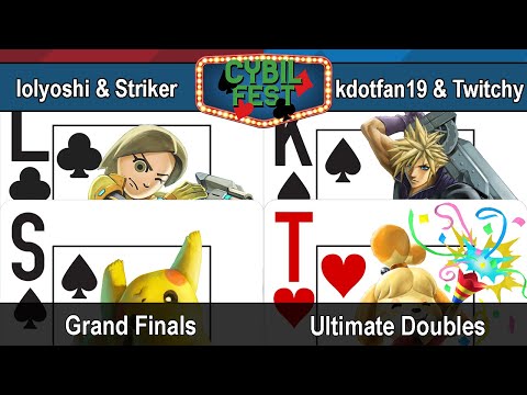 Cybilfest 3 Ultimate Doubles (Grand Finals) - lolyoshi & Striker vs kdotfan19 & Twitchy