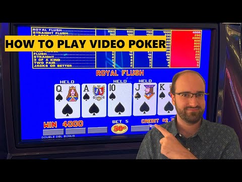 How To Play Video Poker | Learn In 8 Minutes! | Casino Gambling Explained - YouTube
