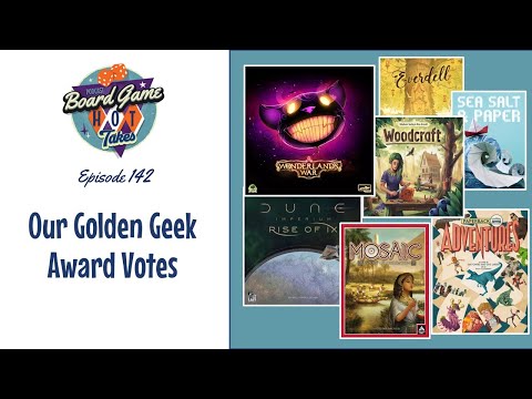 Golden Geek Board Game Award Picks