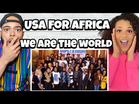 WE'VE LEARNED SO MUCH! USA For Africa  - We Are The World REACTION
