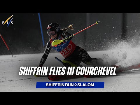 Shiffrin Flies in Courchevel | FIS Alpine