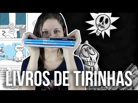 3 LIVROS DE TIRINHAS NACIONAIS PARA DAR RISADA | Pipoca Musical