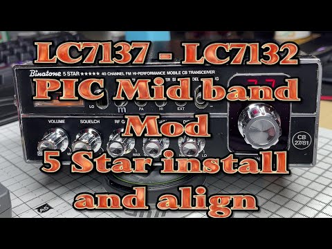 EP 044 - LC7137 - LC7132 Mid band mod. Fitting to a Binatone 5 star and alignment.