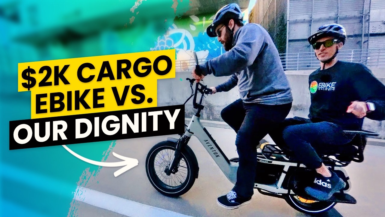 Aventon Abound LR Review: This Long Rack Cargo Ebike Is Packed With Hidden Security Features!