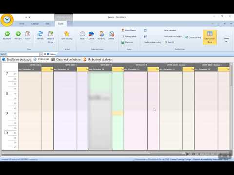 Scheduling Exams in Clockwork