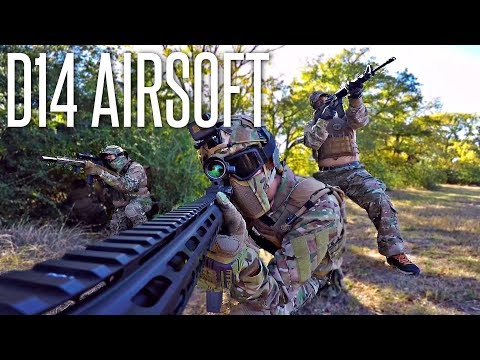 150 PLAYER AMBUSH! - D14 Airsoft Gameplay (Krytac MK2 SPR) GoPro Hero 5