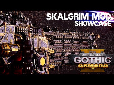 NEW TITAN: IMPERATORIA AQUILAE | Skalgrim Mod Showcase | Battlefleet Gothic: Armada 2