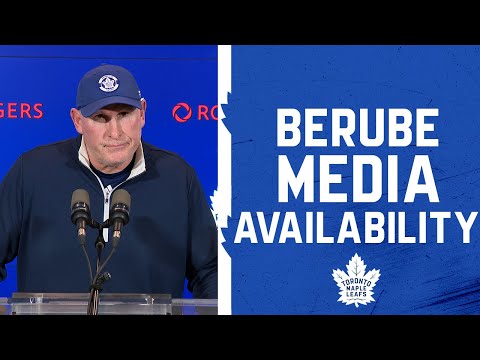 Craig Berube | Pre Game vs Detroit Red Wings | January 21, 2026