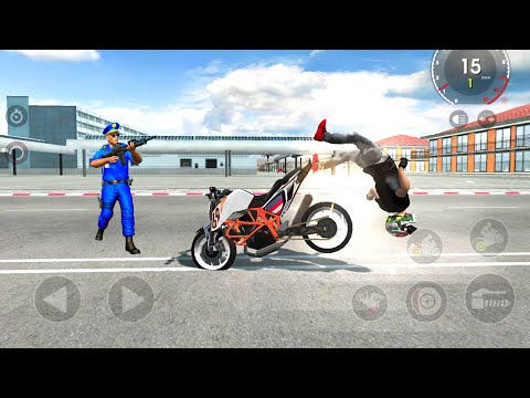 Extreme Bike Stunt Riding Simulator Gameplay #6 - Xtreme Motorbikes Video Game for Android IOS