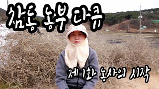 참동 농부다큐 제1화 농사의 시작[부제_밭 정리]