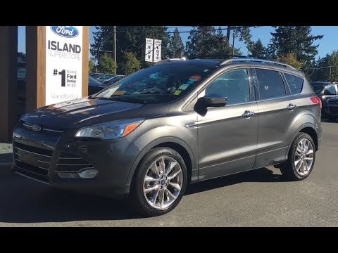 2015 Ford Escape SE, Leather, Dual Moonroof, Nav Review   - Island Ford