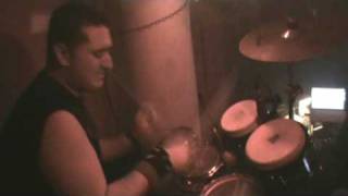 4GATTY - whynot disco feat Luca Battistelli live drum - 6 feb 2010 - mini clip by Maskocio