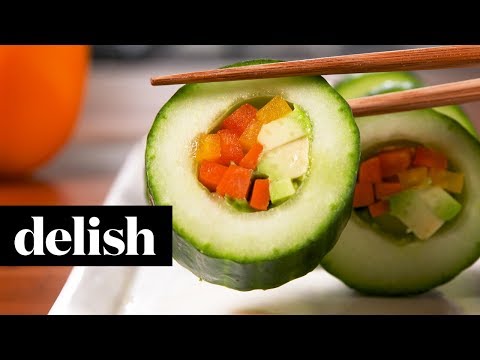 Cucumber Sushi | Delish
