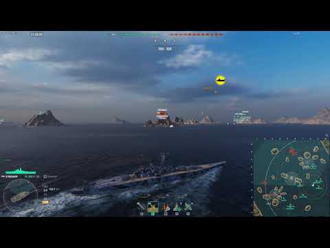 Finndamage's WoWs - Musashi deleting Hindenburg