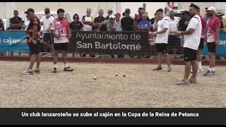 Un club lanzarote&ntilde;o se sube al caj&oacute;n en la Copa de la Reina de Petanca