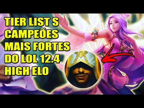LOL Tier List S: Campeões Mais Fortes De Todas As Lanes 12.4