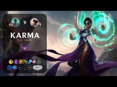 Karma Bot vs Samira - EUW Master Patch 12.23