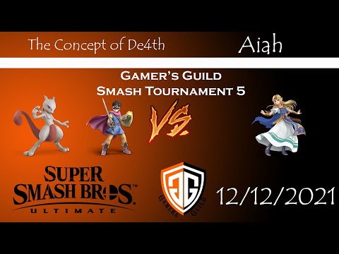 Gamer's Guild Smash Monthly 5 - (Losers Finals) - The Concept of De4th (Mewtwo, Hero)vs Aiah (Zelda)