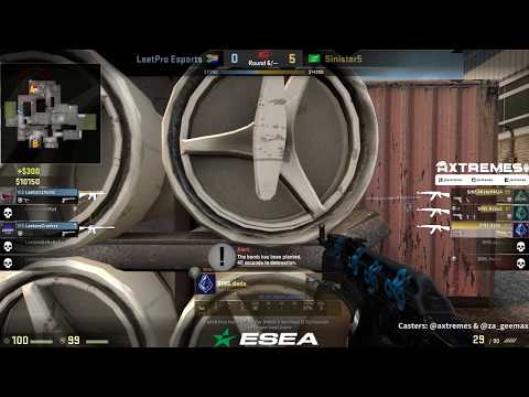 ax Casts CS:GO with Geemax - ESEA South Africa - LeetPro eSports vs Sinister5