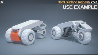 Hard-Surface Kitbash Vol. 1 video thumbnail