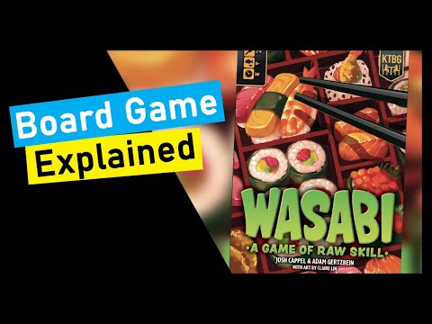 Wasabi A Game of Raw Skill Board Game Explained