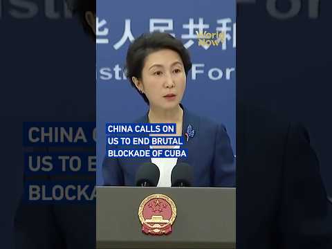 US should heed international call, end blockade against Cuba: Chinese spokesperson