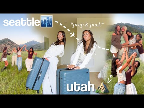 PREP & PACK WITH ME: haircut, shopping + first day in utah