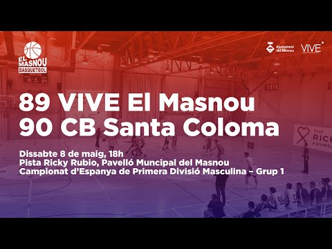 VIVE El Masnou vs. CB Santa Coloma