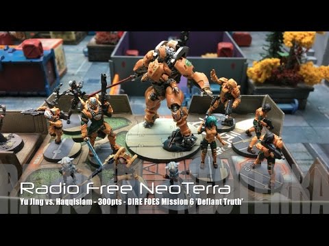 Radio Free NeoTerra - Infinity N3 Battle Report- Ep 44 - DIRE FOES