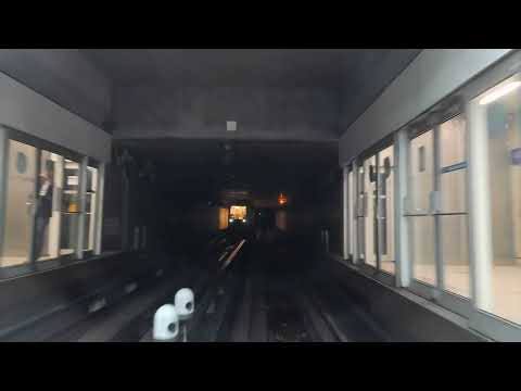 Métro de Rennes Ligne A Siemens VAL 208 AG N°14 entre La Poterie et J.F Kennedy (Vmax)