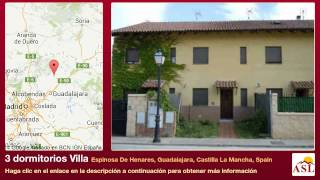 preview picture of video '3 dormitorios Villa se Vende en Espinosa De Henares, Guadalajara, Castilla La Mancha, Spain'