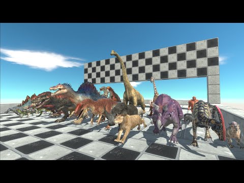 50 Units 1.2x Size Speed Race - Animal Revolt Battle Simulator