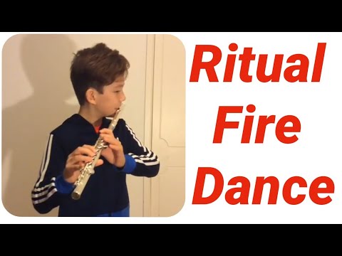 Ritual Fire Dance by Michael Story for School Bands Flute