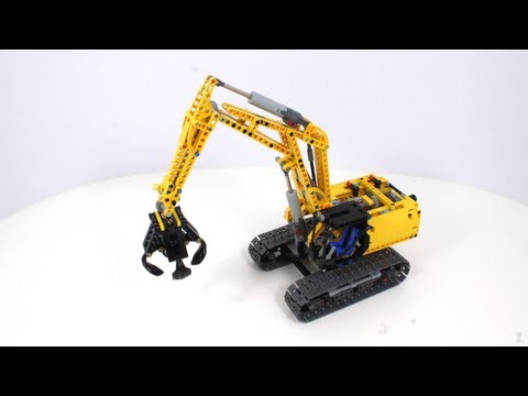 Vidéo LEGO Technic 42006 : La pelleteuse