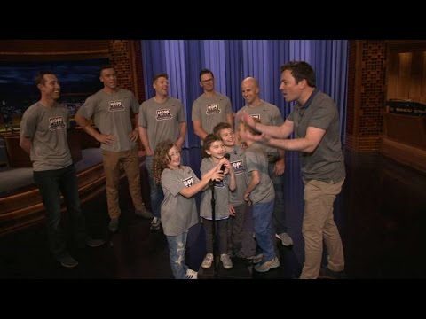 KC@NYY: Yanks surprise HOPE Week kids with SNL tour