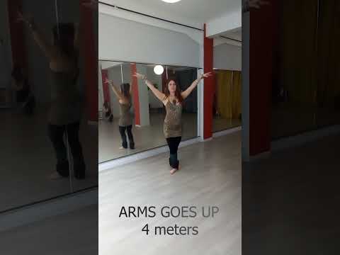 Bellydance class | BEGINNER'S DRUM SOLO CHOREOGRAPHY |