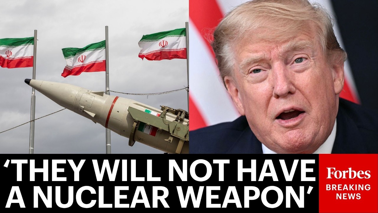Video | Trump Takes Questions From Reporters On The Iran Peace Deal, Israel At G7 Bilateral Meeting