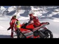 Valentino Rossi and Nicky Hayden unveil the 2011 Ducati Desm