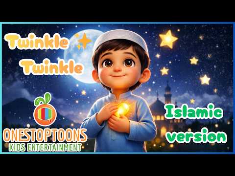 Twinkle Twinkle Little Star Islamic Version | Kids islamic nasheed and lullaby