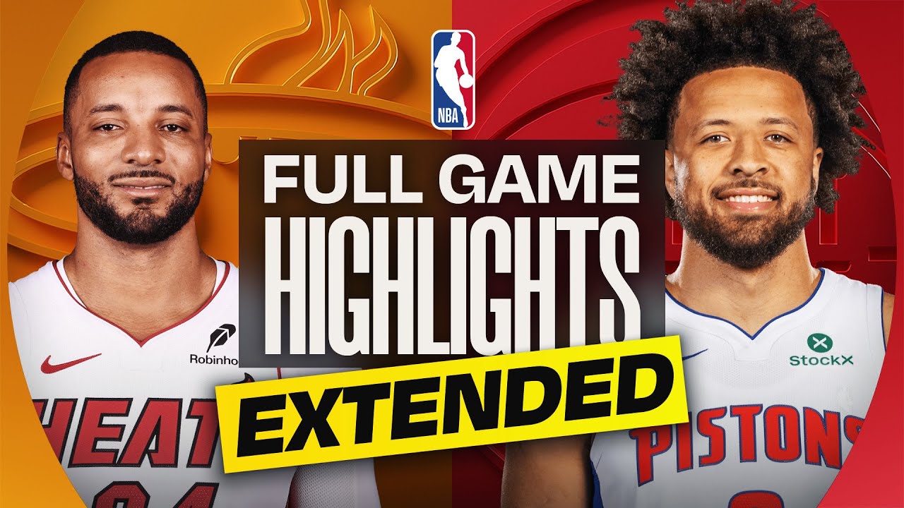 EXTENDED: HEAT at PISTONS | FULL GAME HIGHLIGHTS | January 1, 2026
