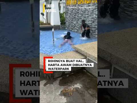 Kolam MPK dibuatnya macam WATERPARK, lokasi depan astaka Cukai KEMAMAN Terengganu