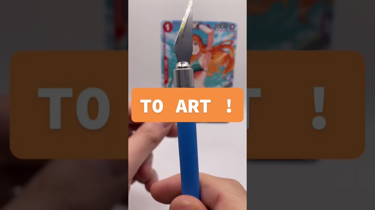 🥵 Turning a Nami Alt Art into a 3D card - OP01 Romance Dawn