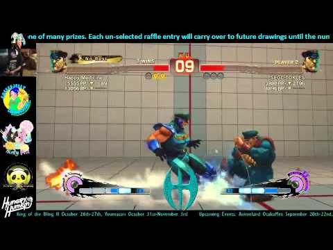 Happy Medicine (M.Bison) vs. EMP Tampa Bison (M.Bison)  HMNLive Ep. 1 SSF4:AE2012